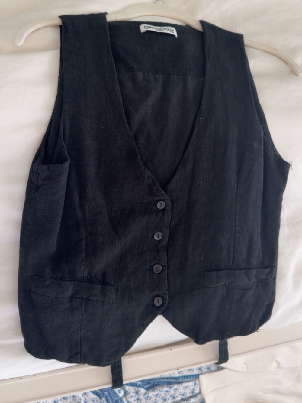 Princess Polly Black Vest